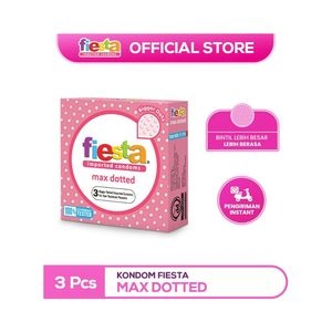 Sutra Kondom Fiesta 3'S Max Dotted