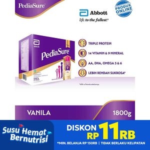Pediasure Triplesure Vanila 1800g